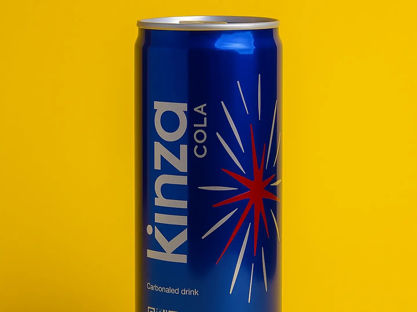 كينزا مشروب غازي بنكهه الكولا مثالي مع الوجبات