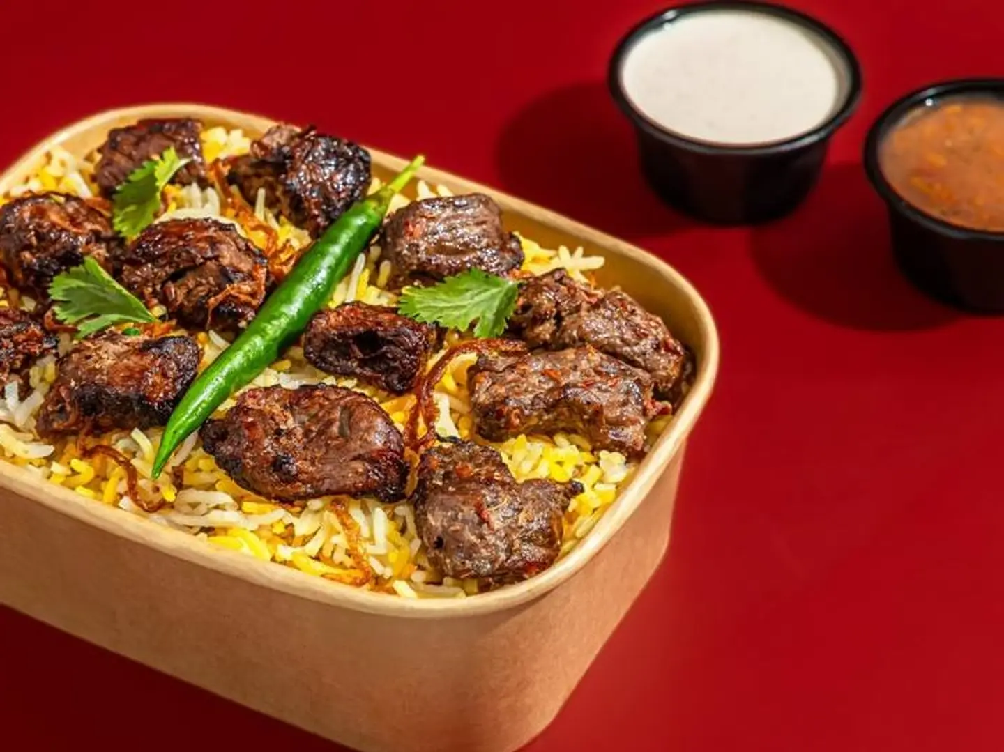 اوصال لحم مع الرز