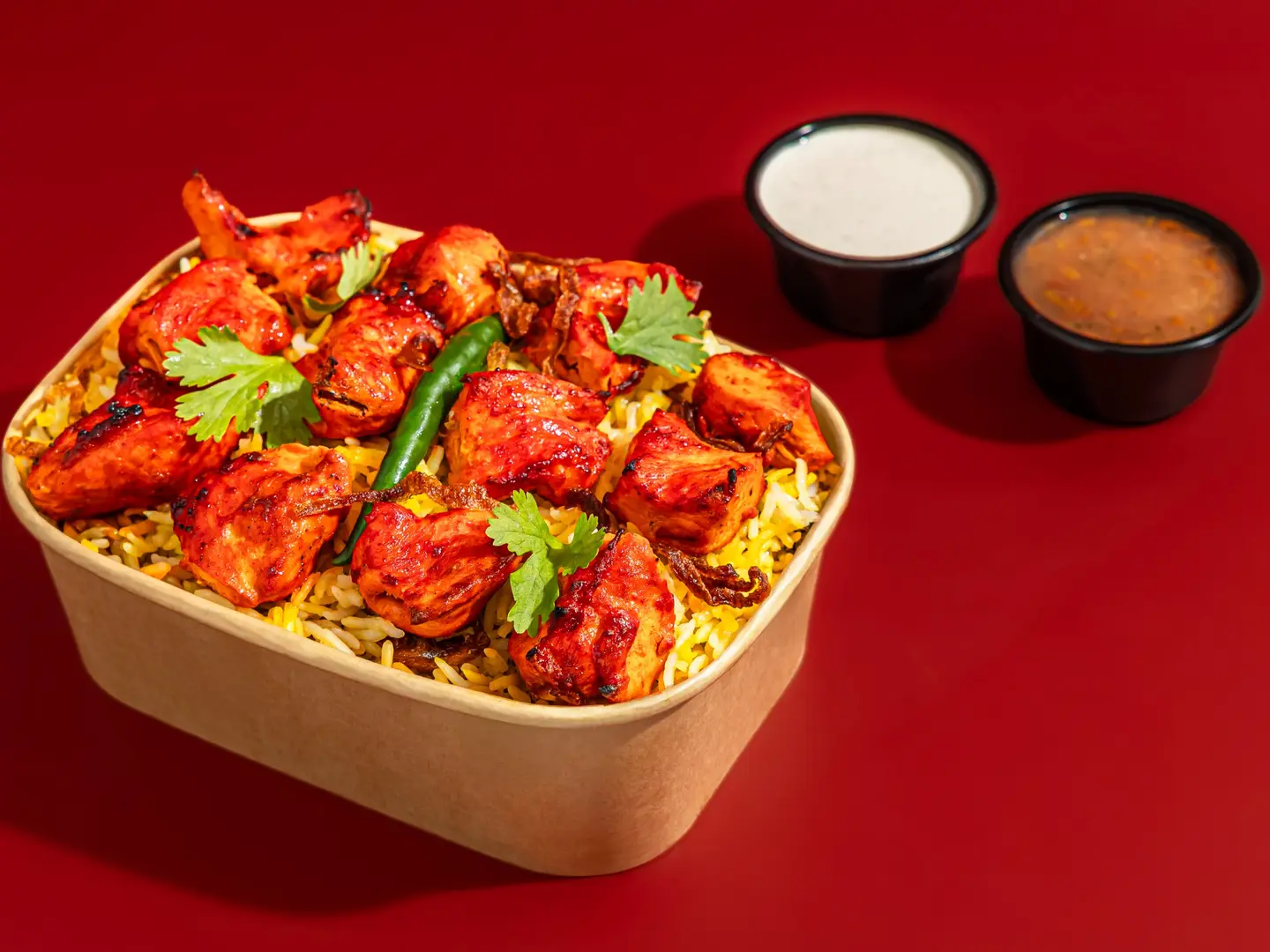 اوصال دجاج تندوري مع رز