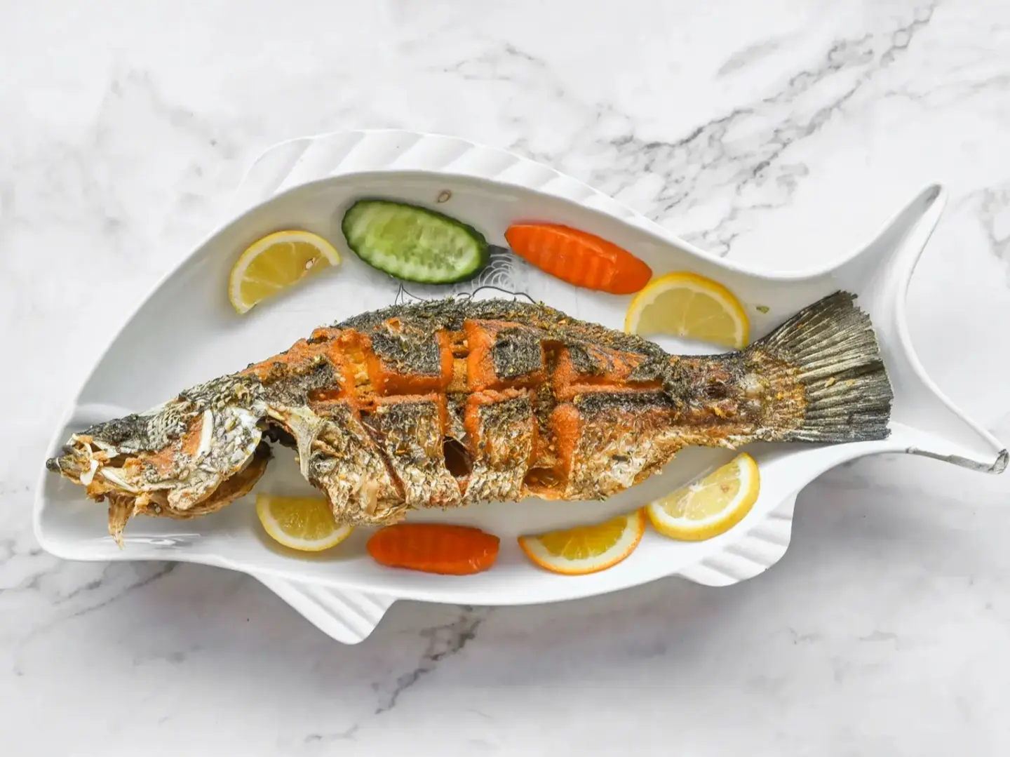 Fish Seabas Fried