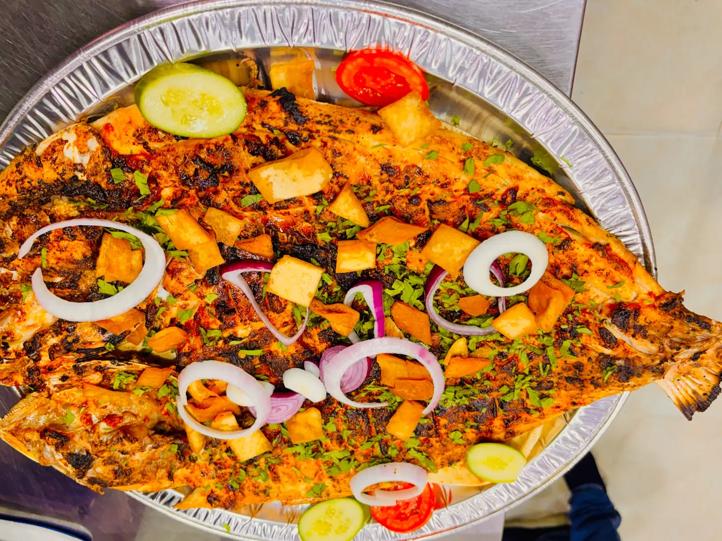 Grilled Fish Sea Bass (1 Kg)