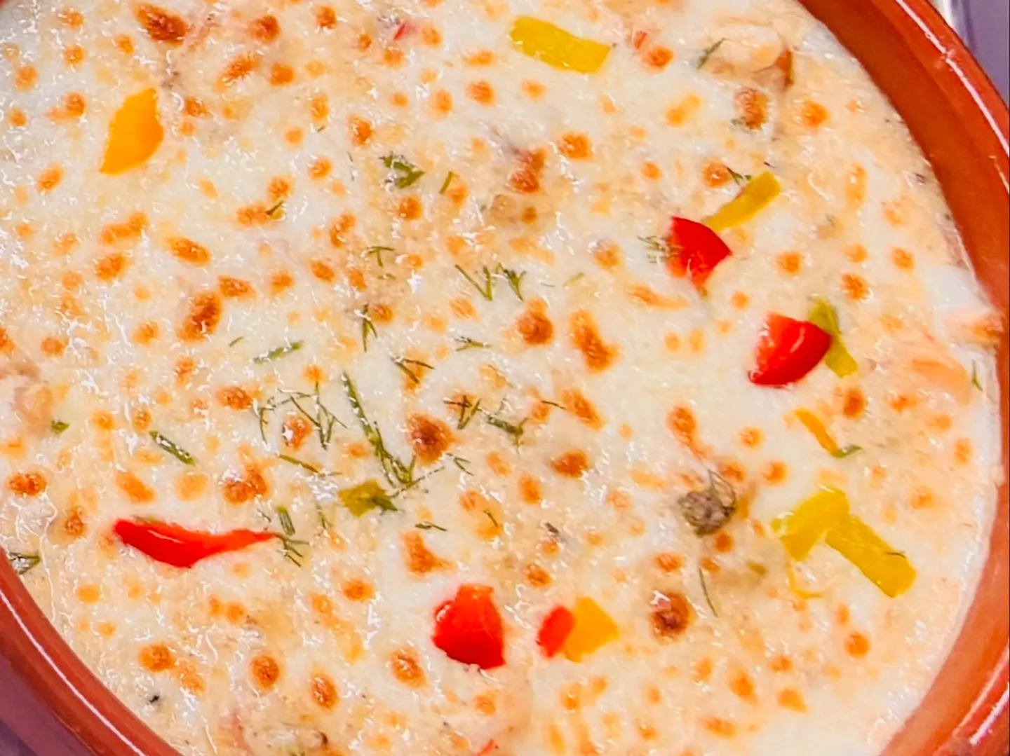 Shrimp Bechamel
