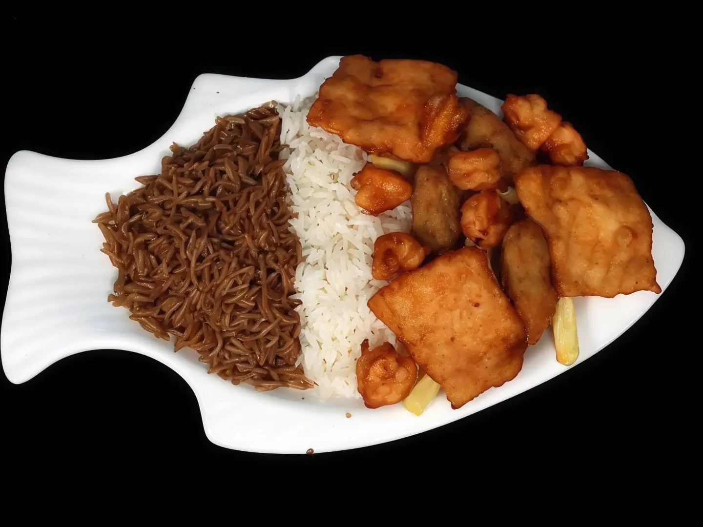 Mixed Meal With Rice