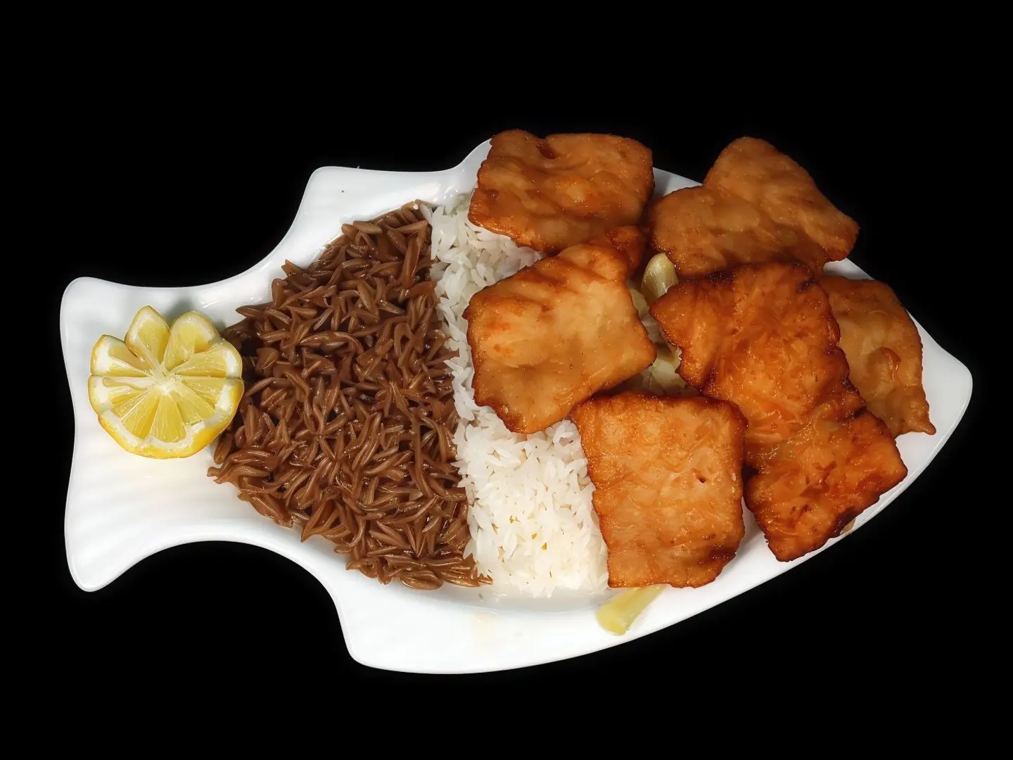 Fish Fillet With Rice