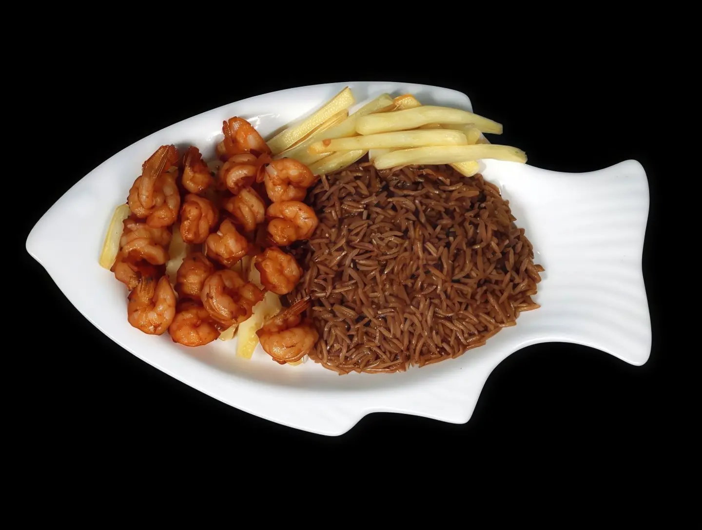 Shrimp With Rice