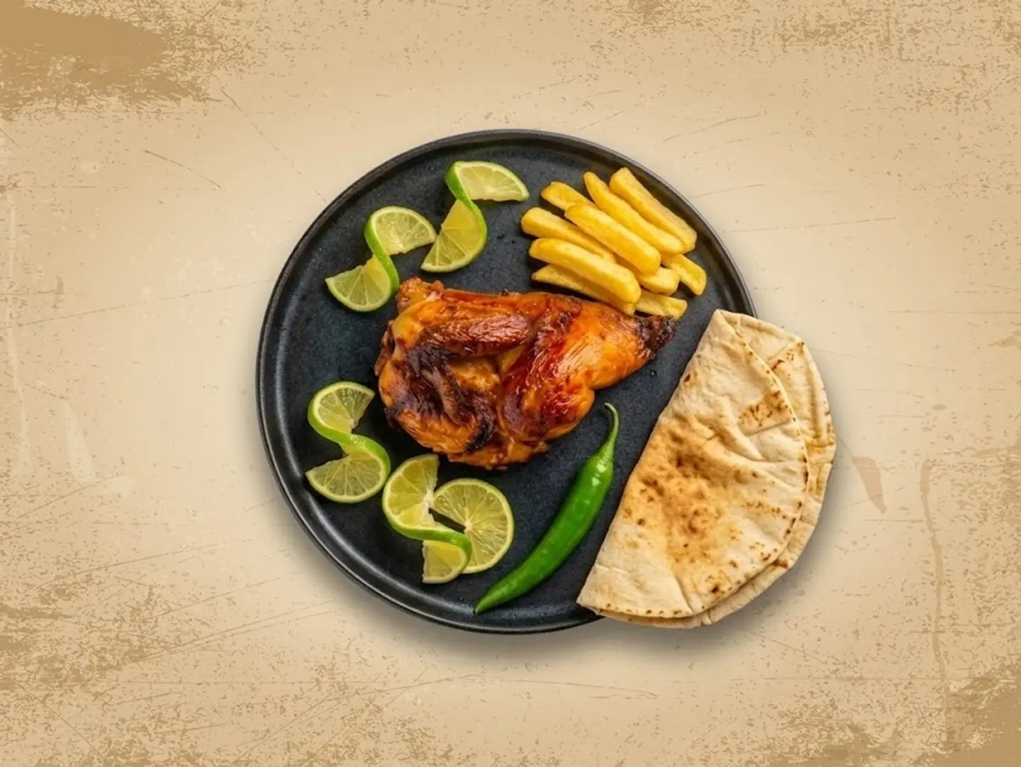 دجاج شواية سادة