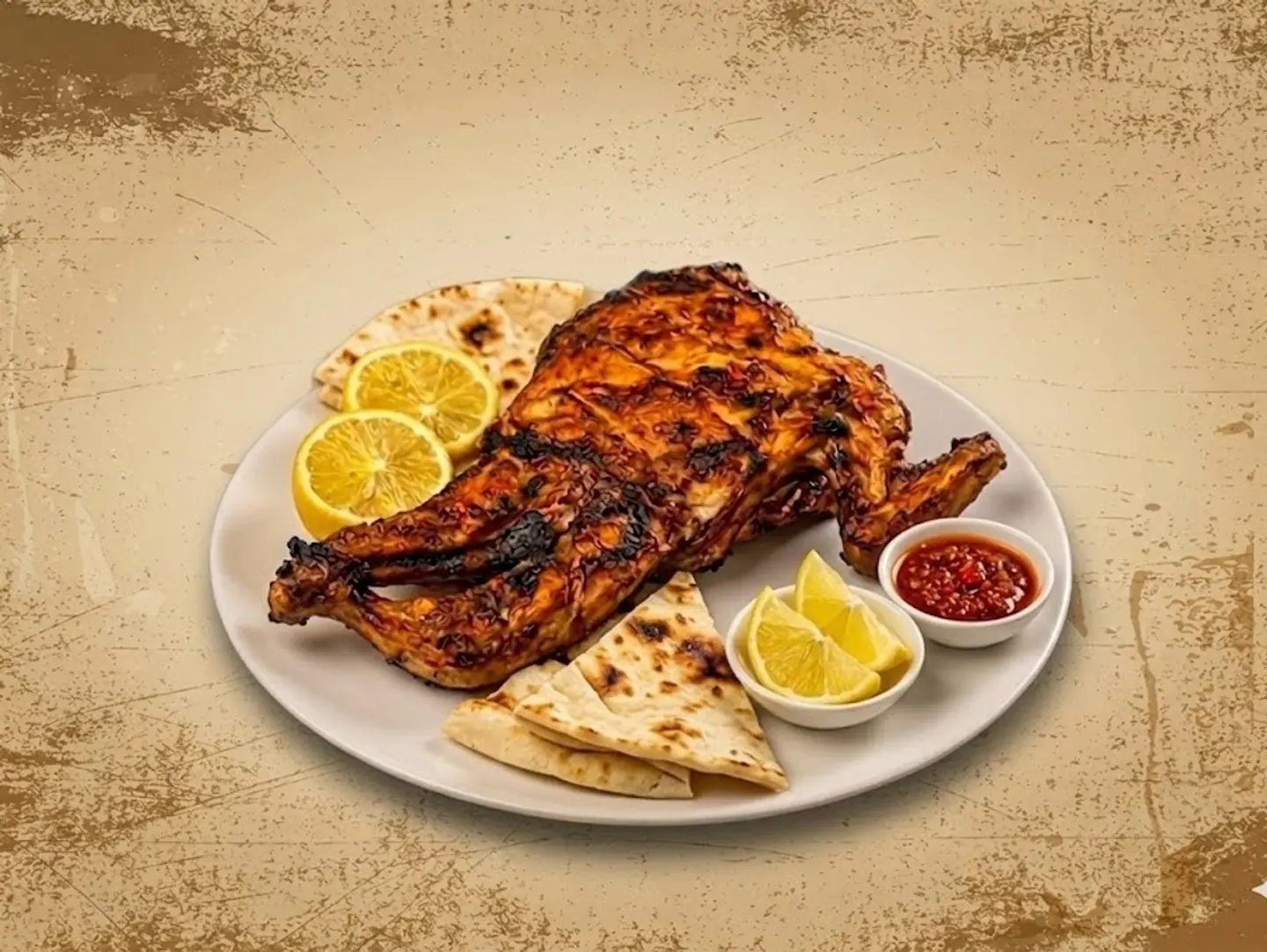 دجاج فحم سادة
