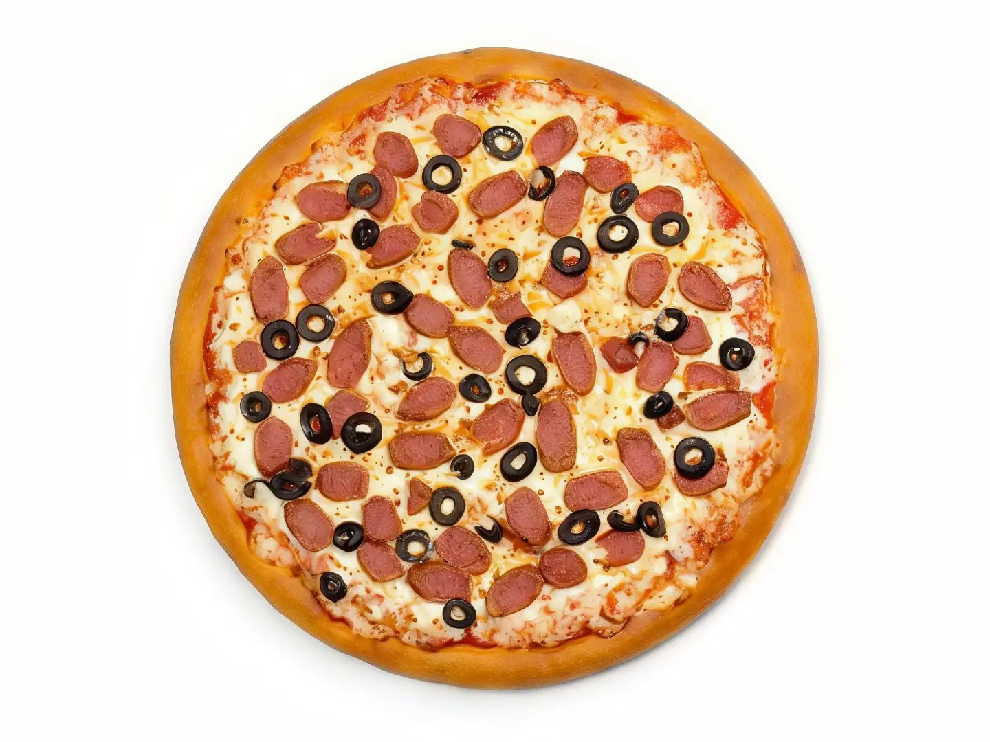 Hot Dog Pizza - Medium