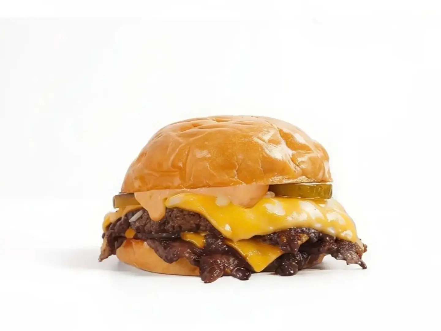 هامبورغ ترفل سماش لحم دبل (بدون وجبة)