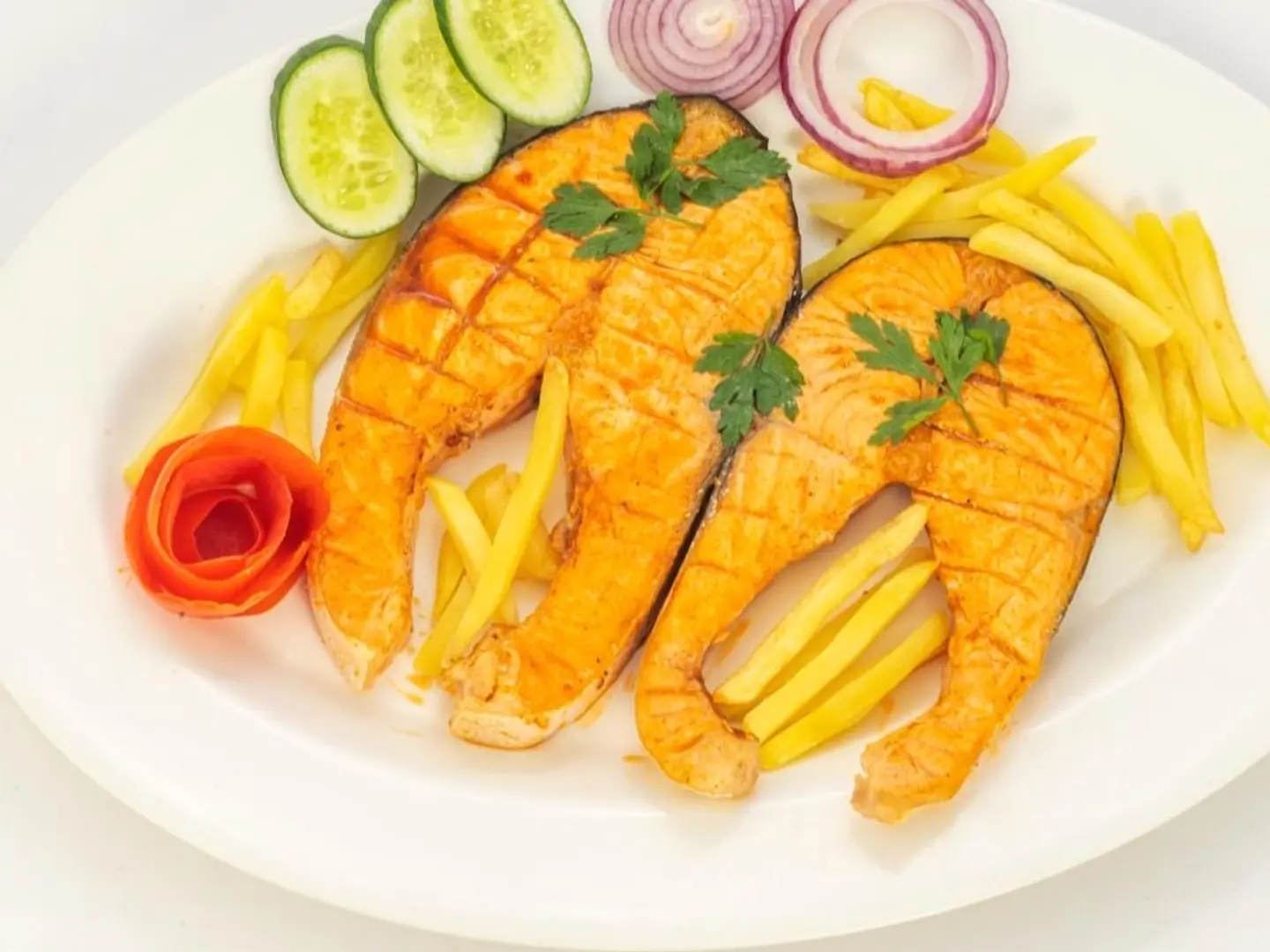 Grilled Salmon 500 Gm