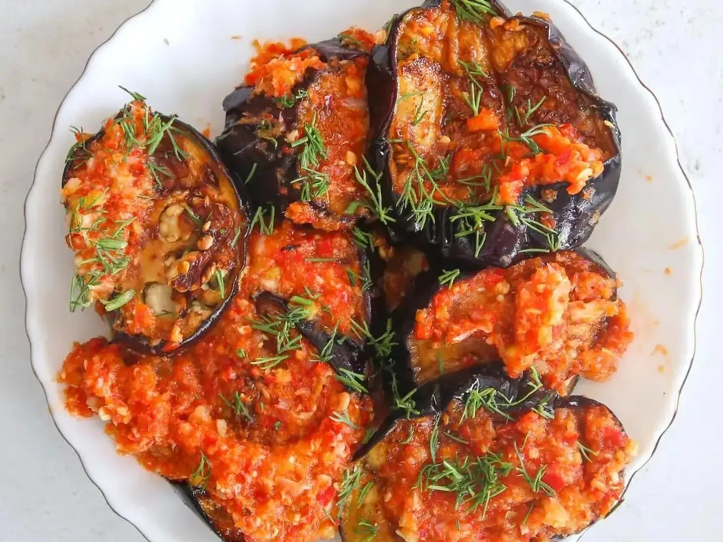 باذنجان مقلي سبايسي