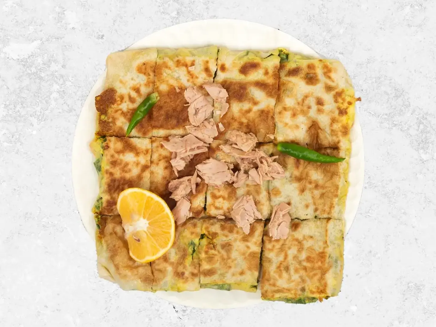 مطبق تونة سادة