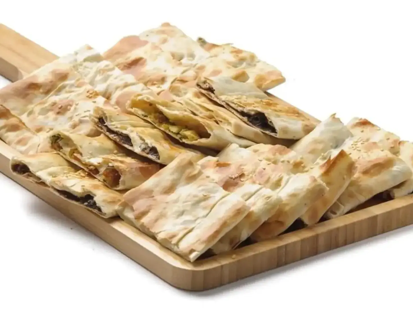 مطبق فلافل مع الجبن السائل