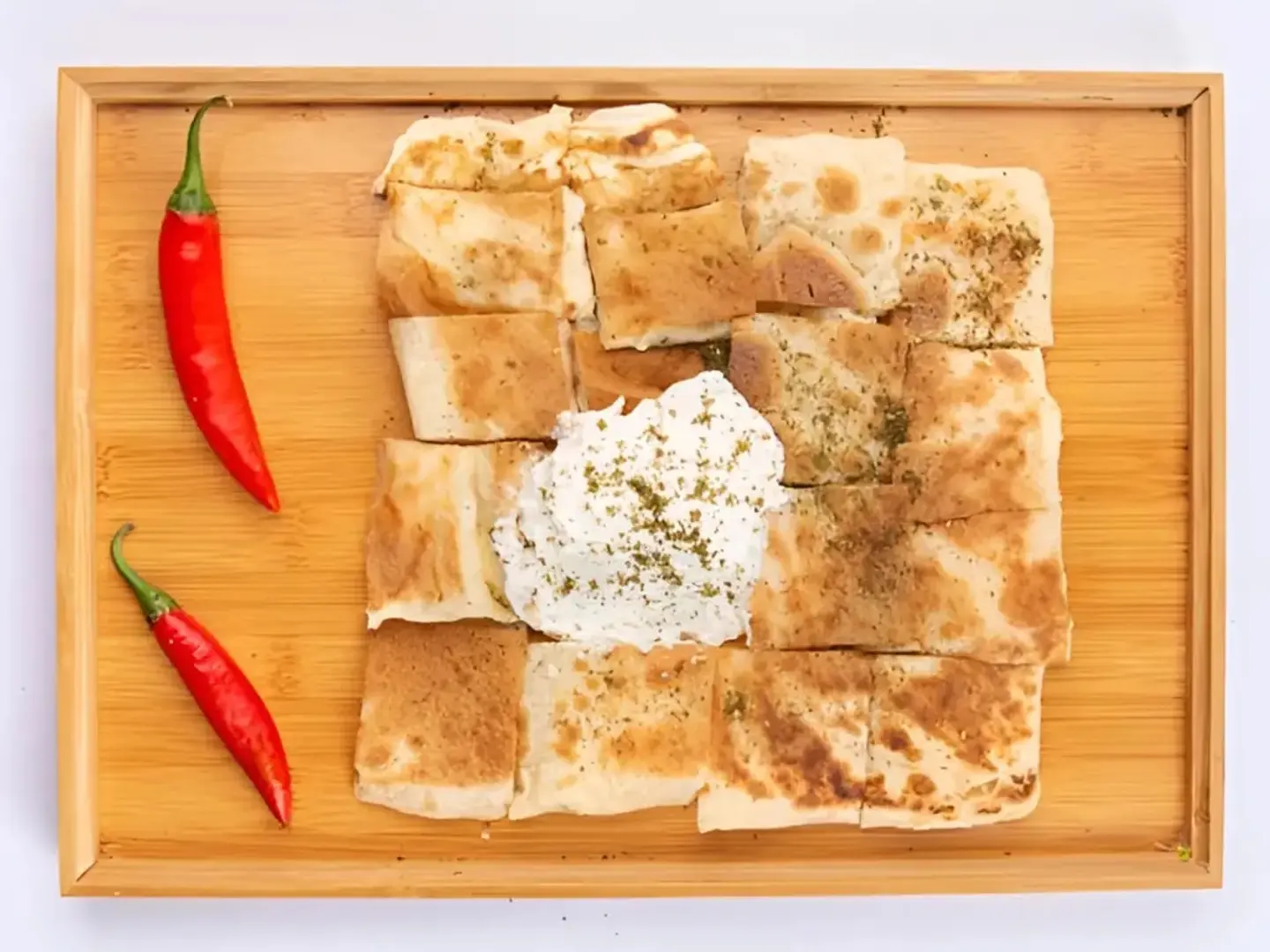 مطبق لبنة وزعتر