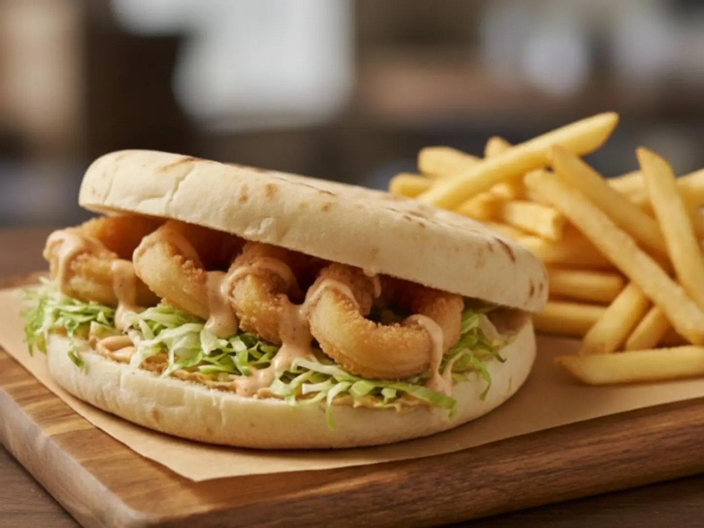 Doctor Calamari Sandwich