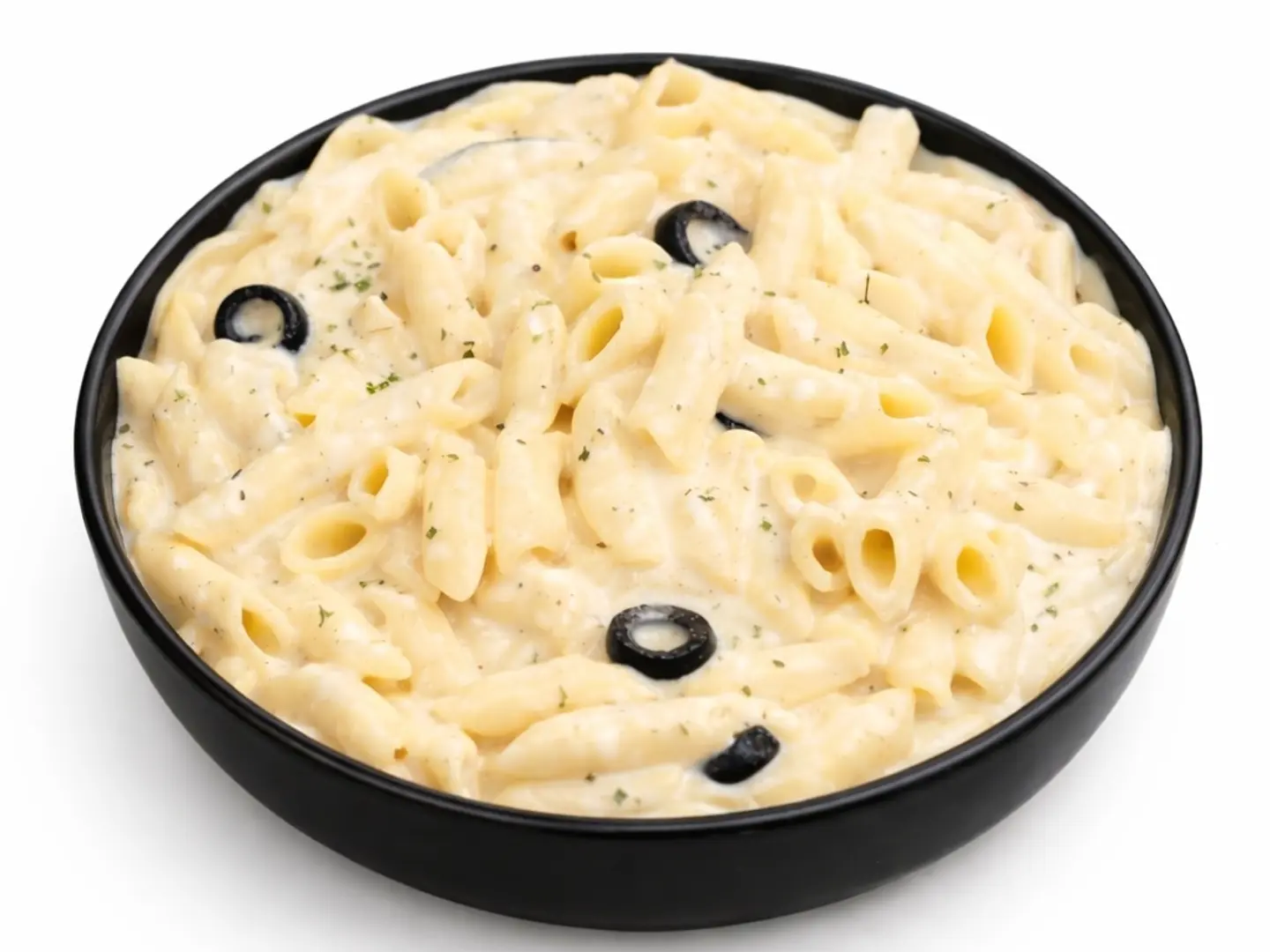 Finger Pasta With White Sauce