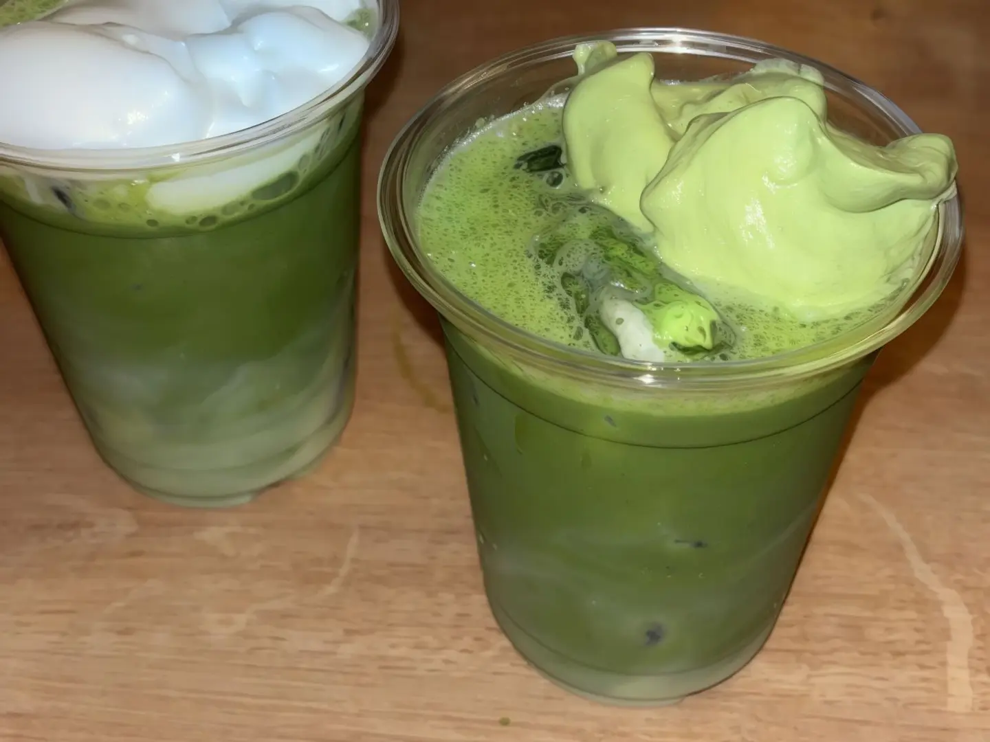 ماتشا بحليب جوز الهند