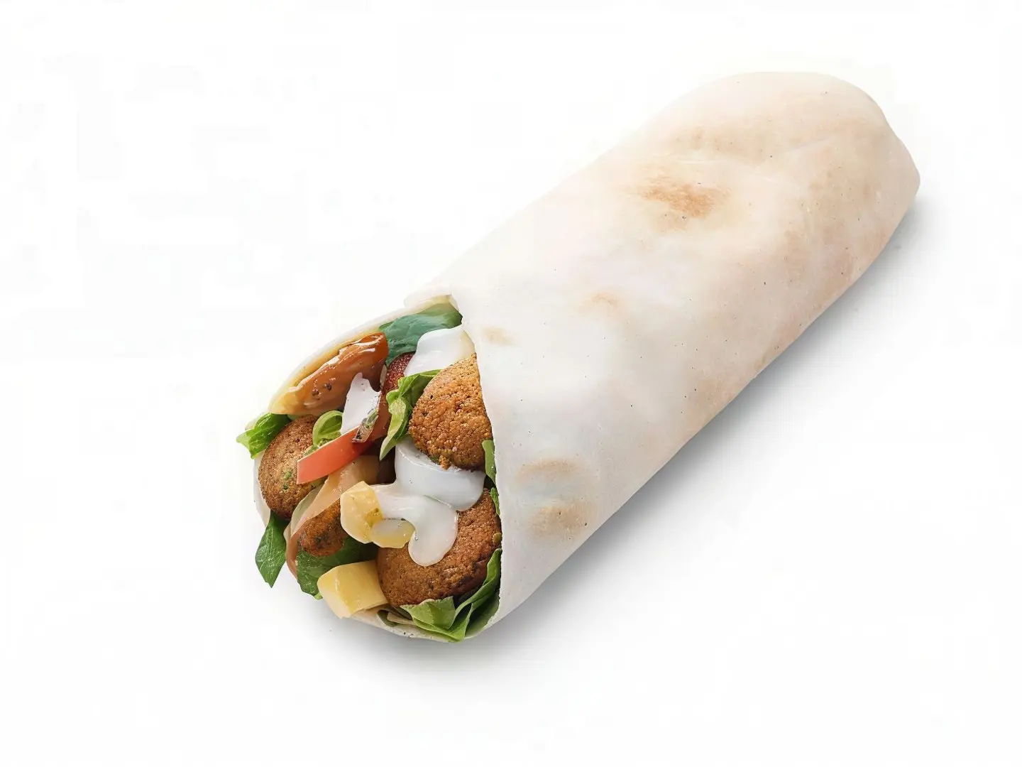 سندوتش فلافل عيش شامي