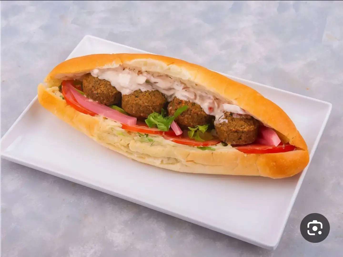 سندوتش فلافل صامولي سادة