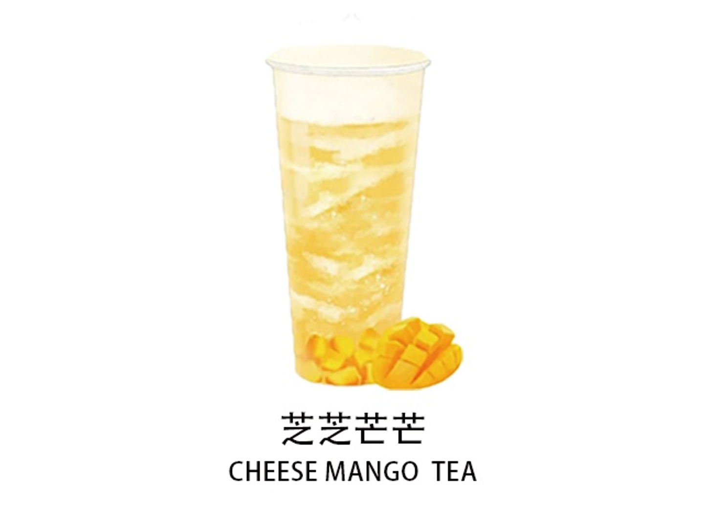 Cheese Mango Tea