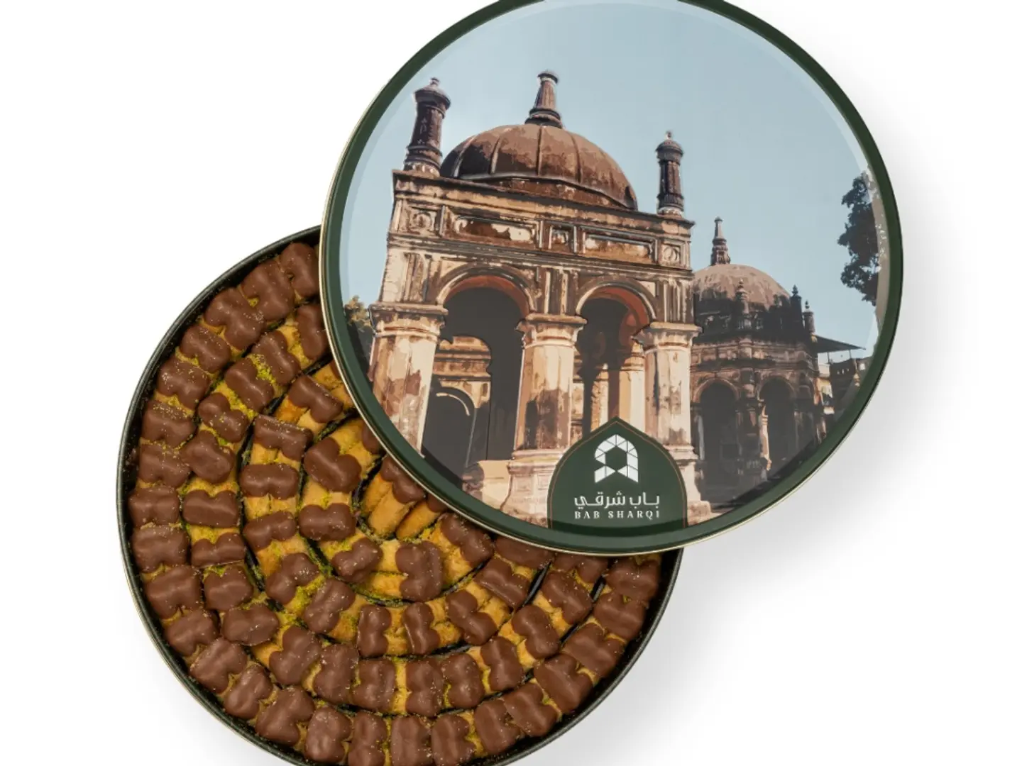 Bab Sharqi Cashew Chocolate Baklava Large