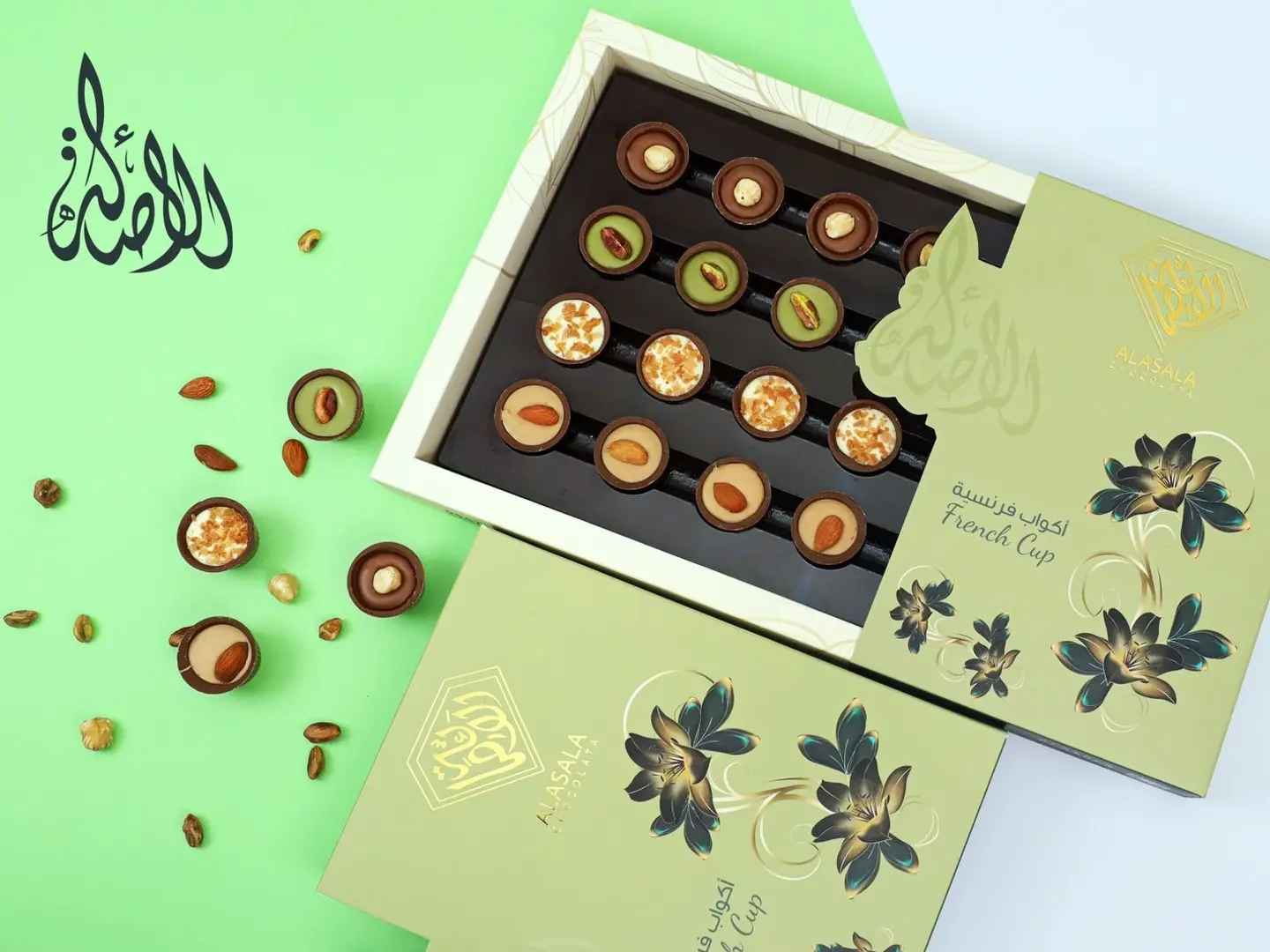 الاصالة اكواب فرنسية