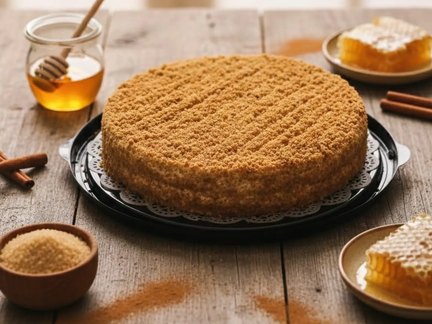 كيكة عسل صغيرة