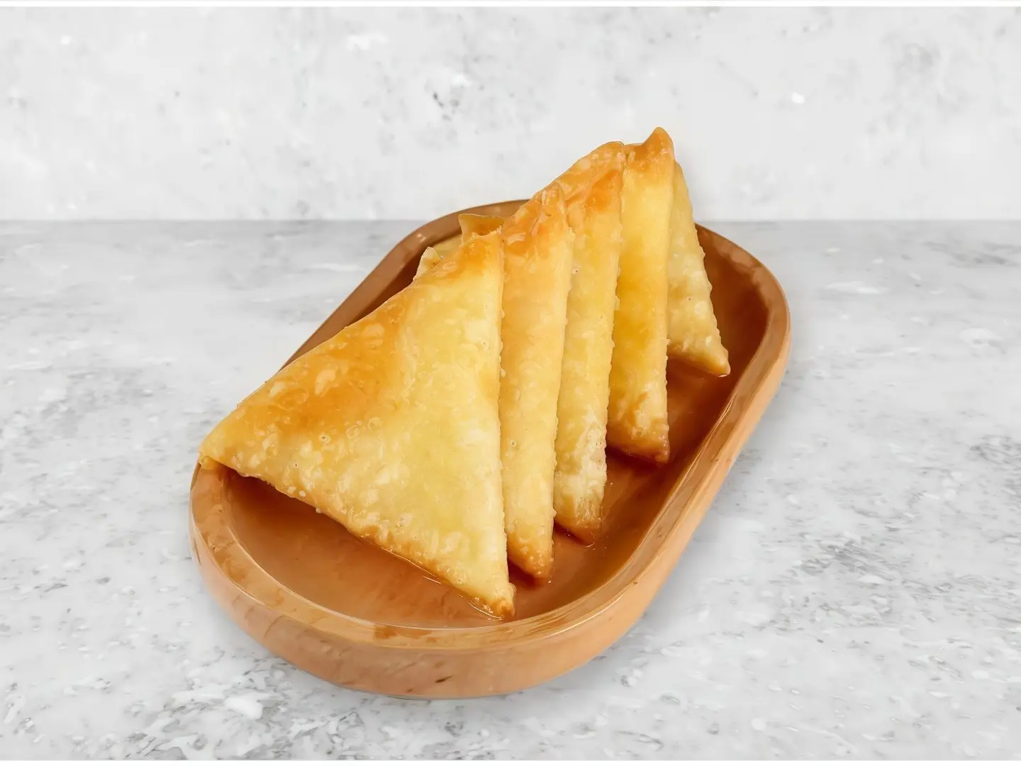 Liquid Cheese Samosa