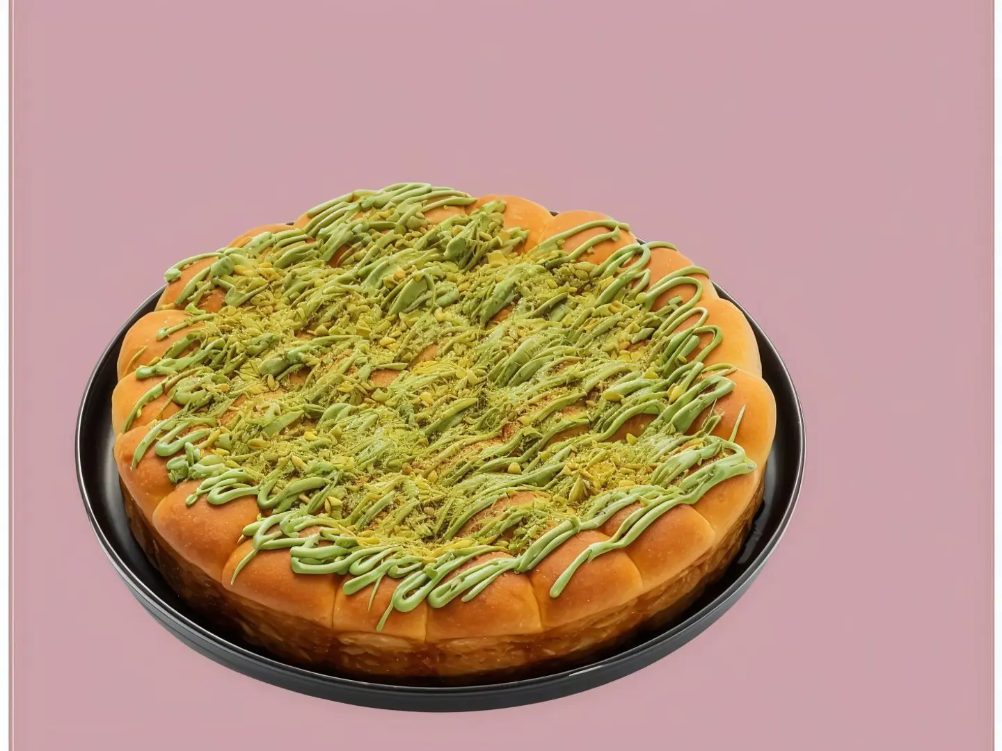 Pistachio Honeycomb Pastry
