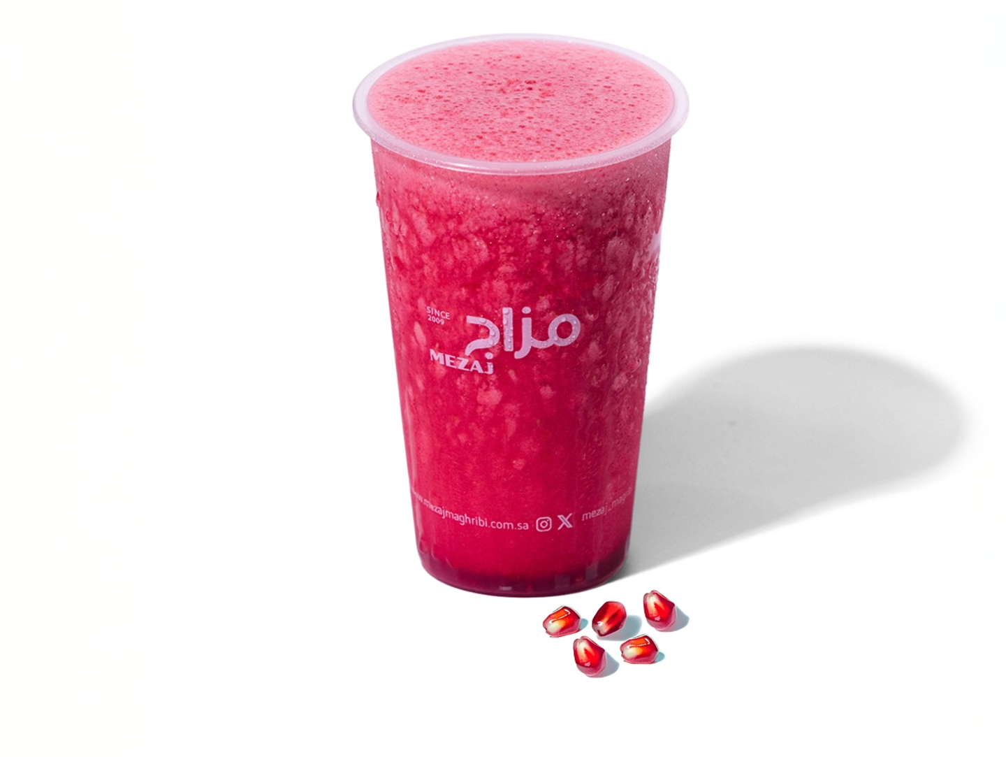 Hibiscus And Pomegranate Smoothie