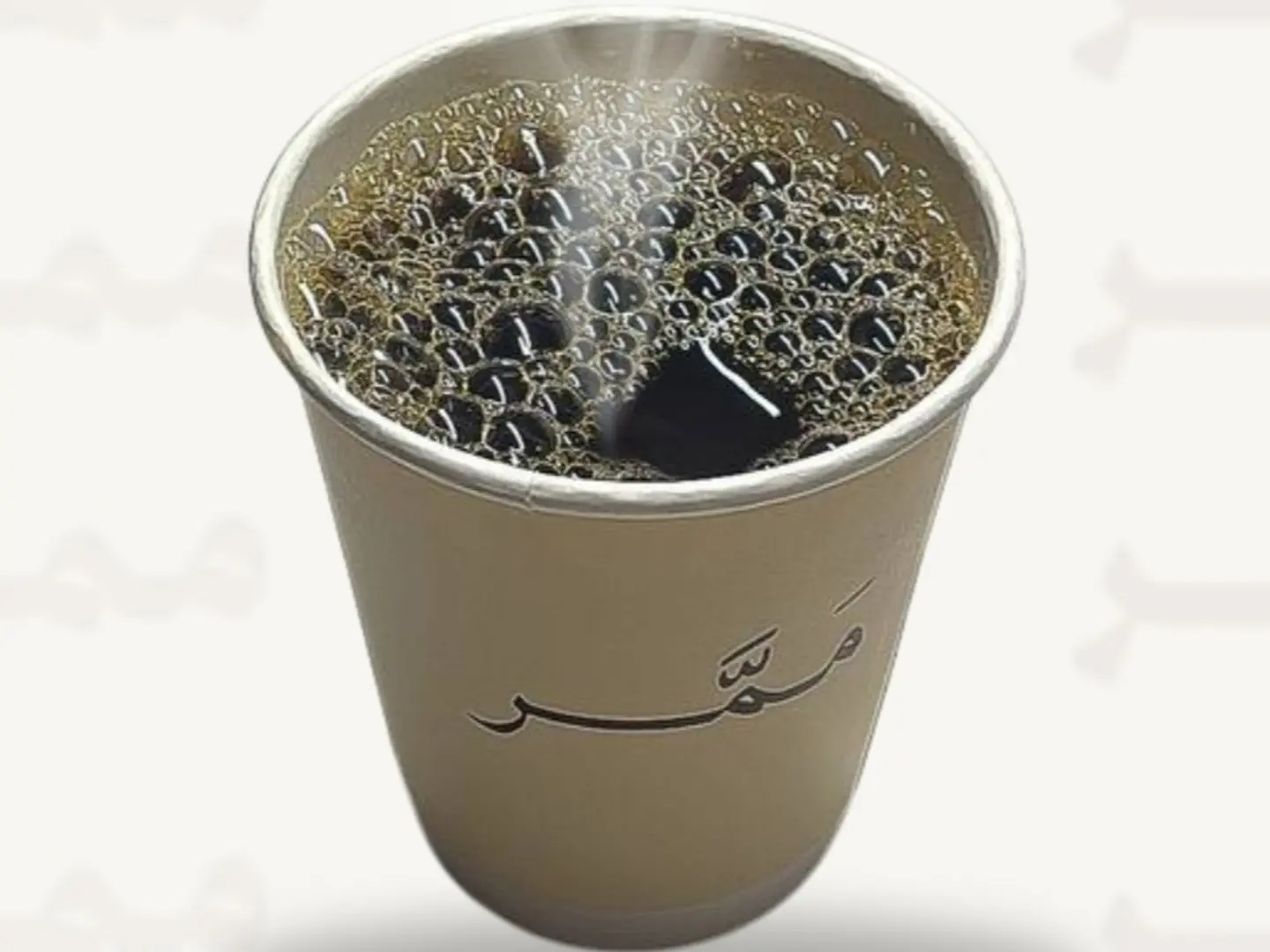 قهوة مقطرة حارة