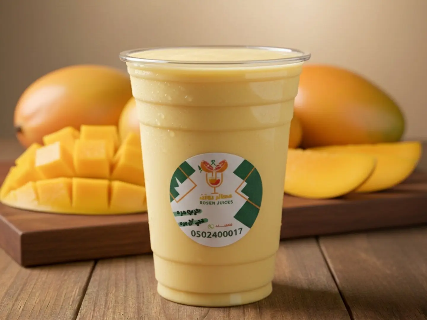 Medium Cup Mango With Milk