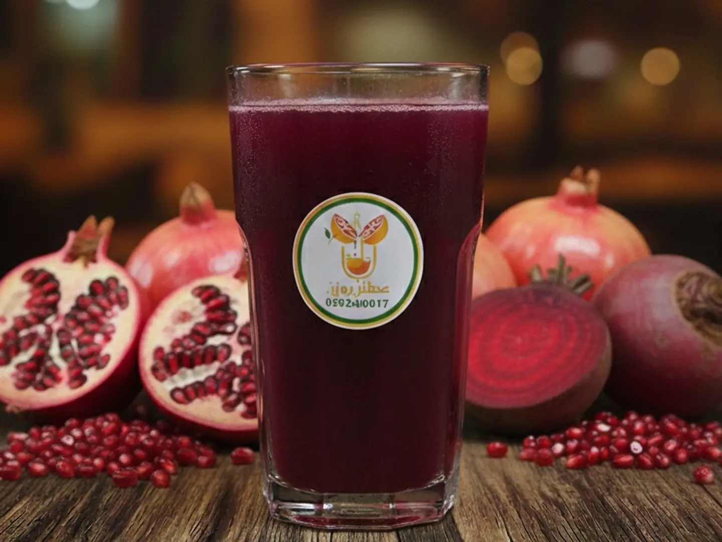 Pomegranate And Beetroot, Large Cup