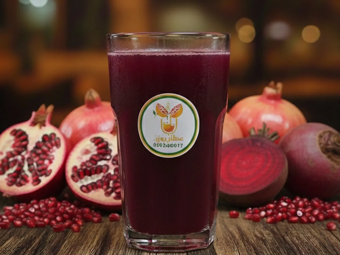 Pomegranate And Beetroot Juice Medium