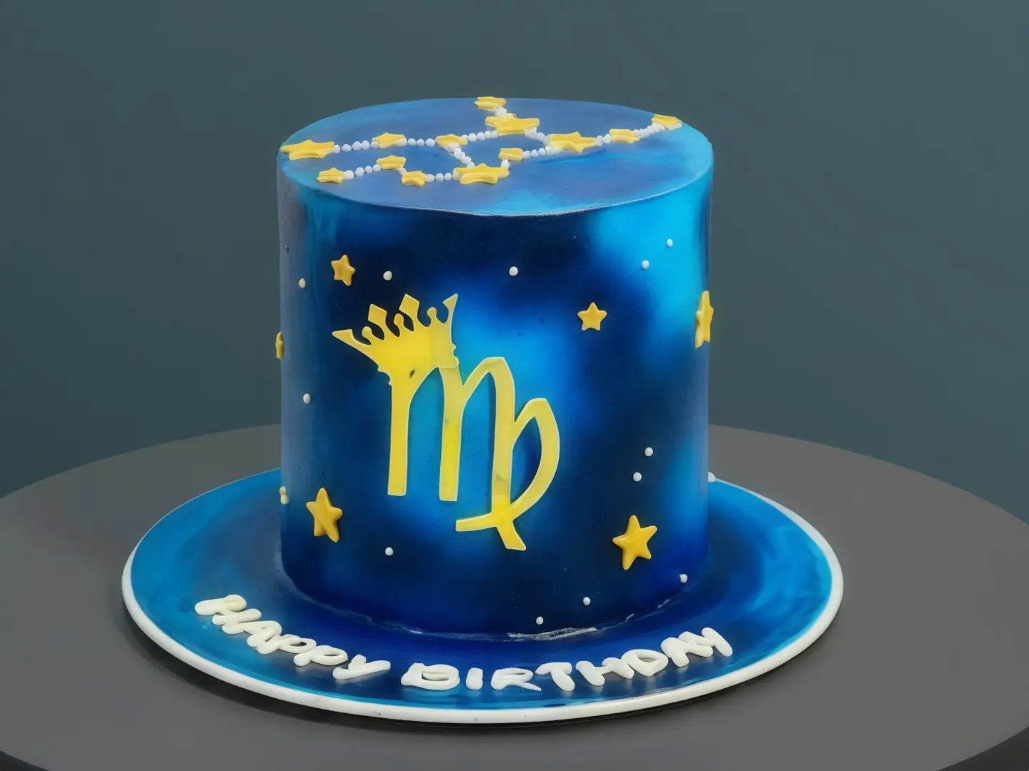 Virgo Logo Cake
