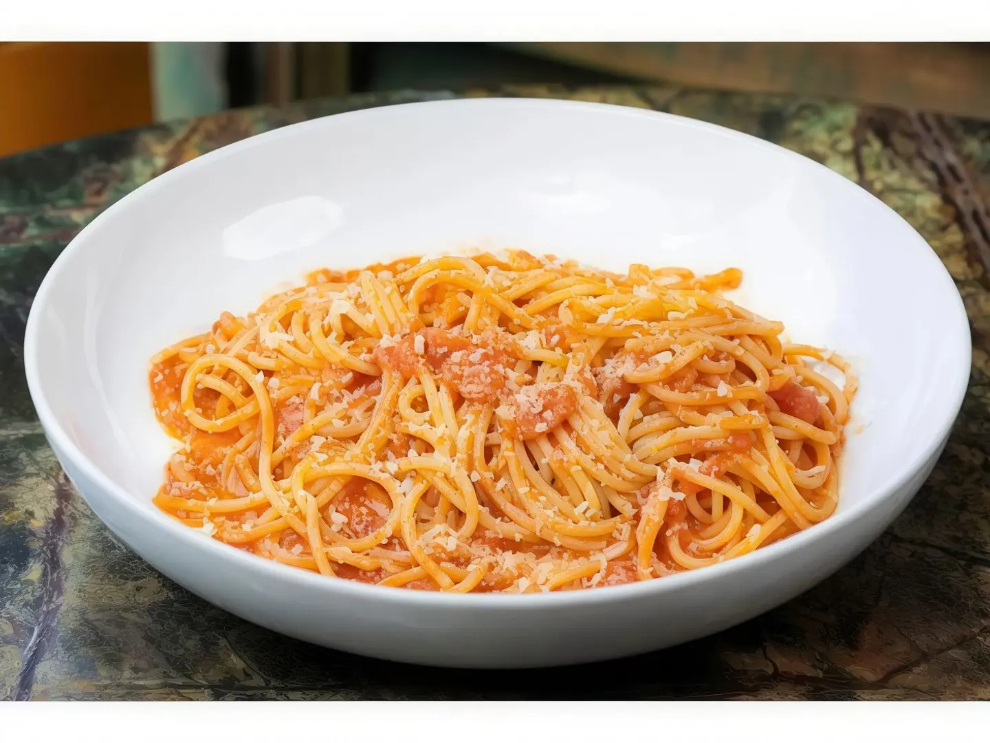 مكرونة سباغيتي سجق ريد صوص