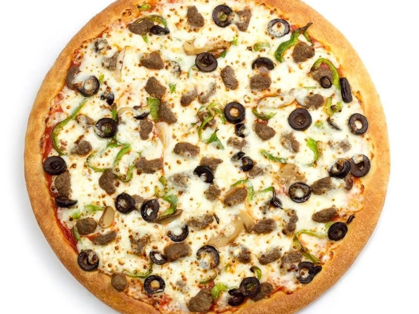 Ground Beef Pizza - Large