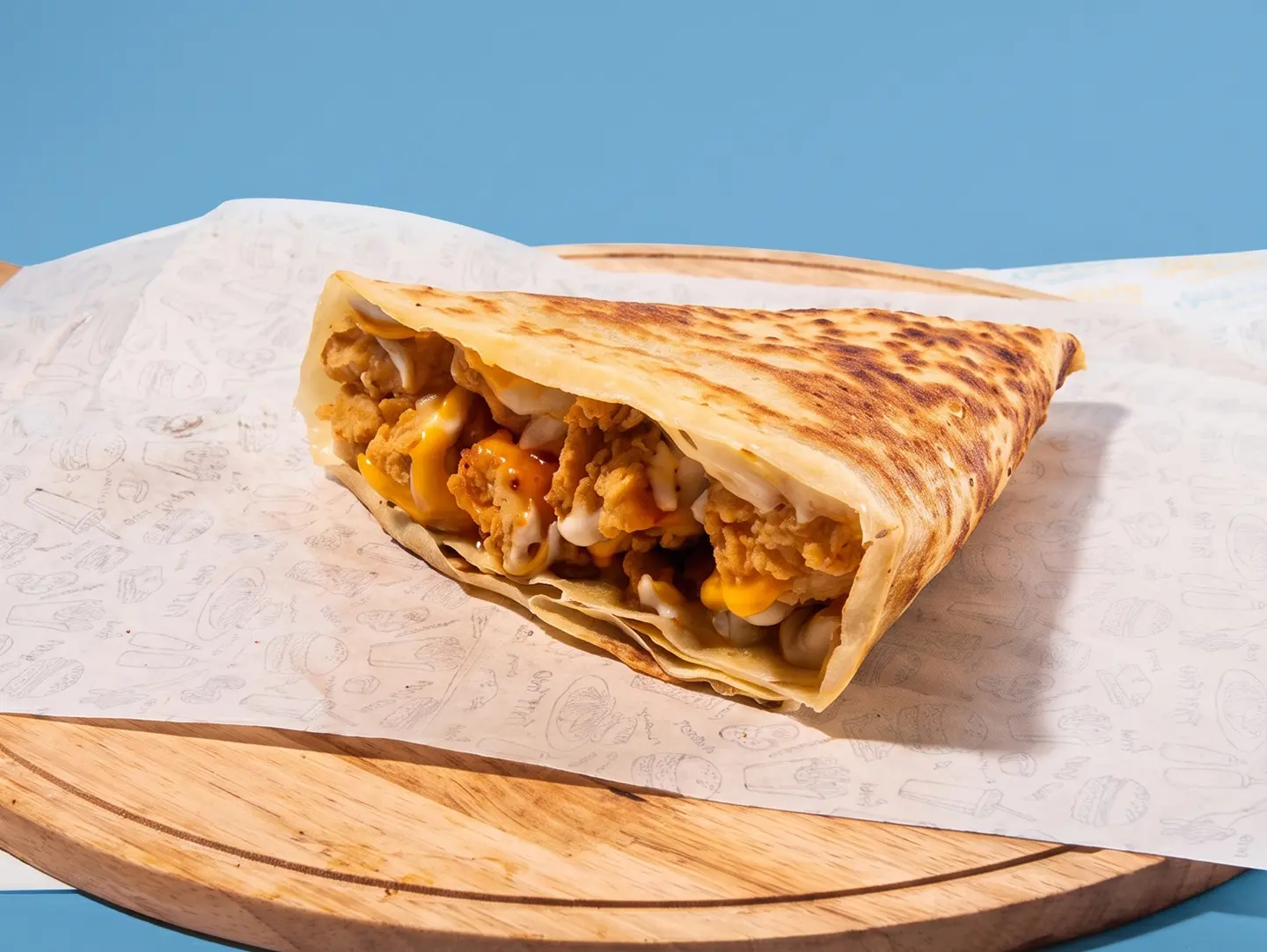 Shrimp Crepe - Cono