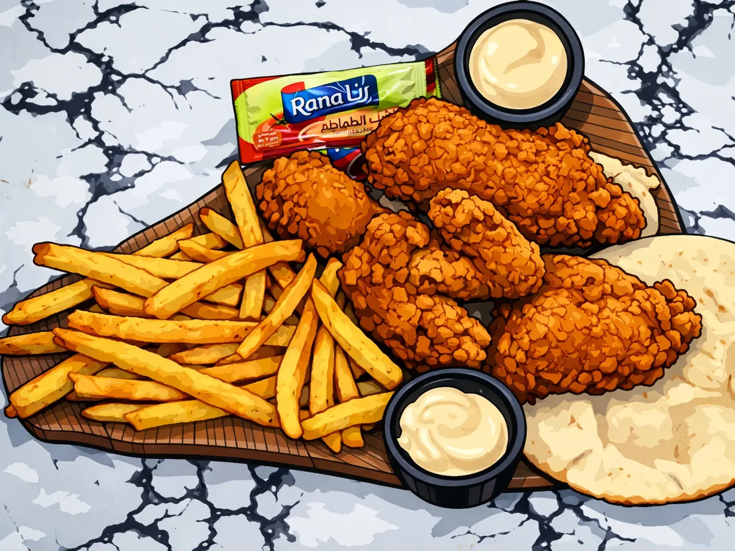 بروست ڤولت ( نصف حبة كاملة )