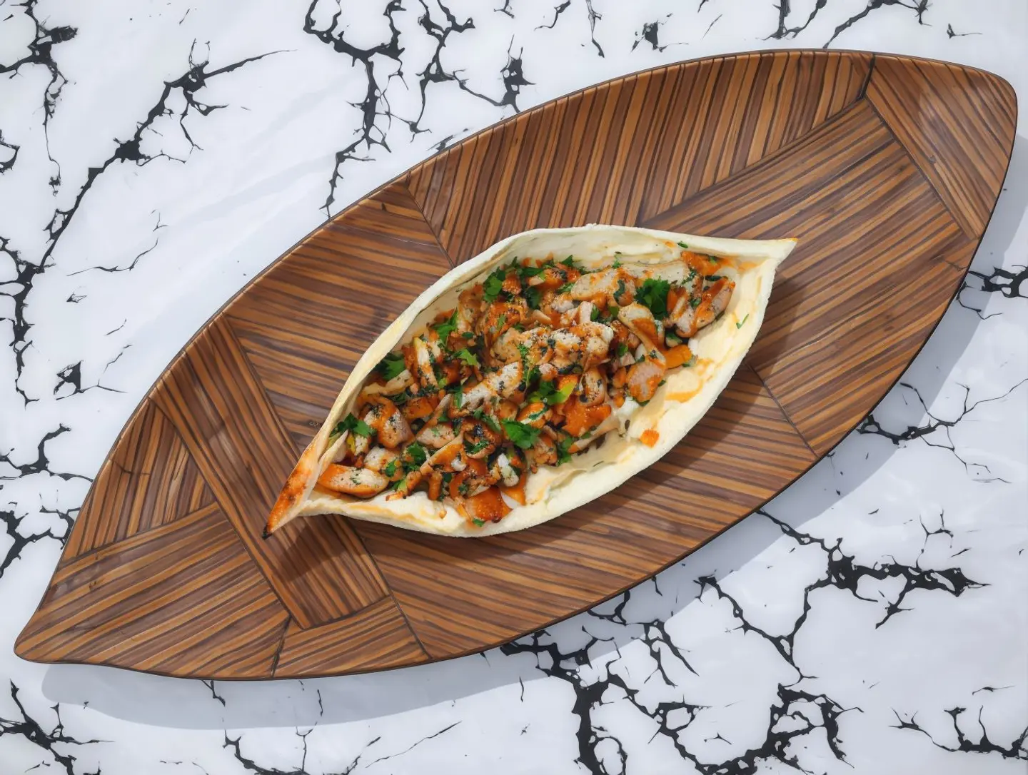 شاورما قص دجاج