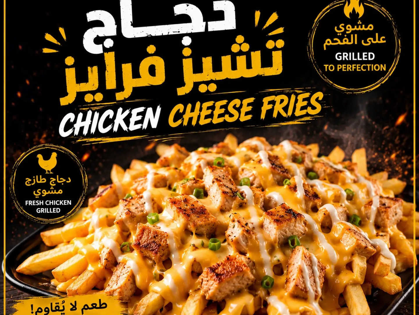 Chicken Cheese Fries