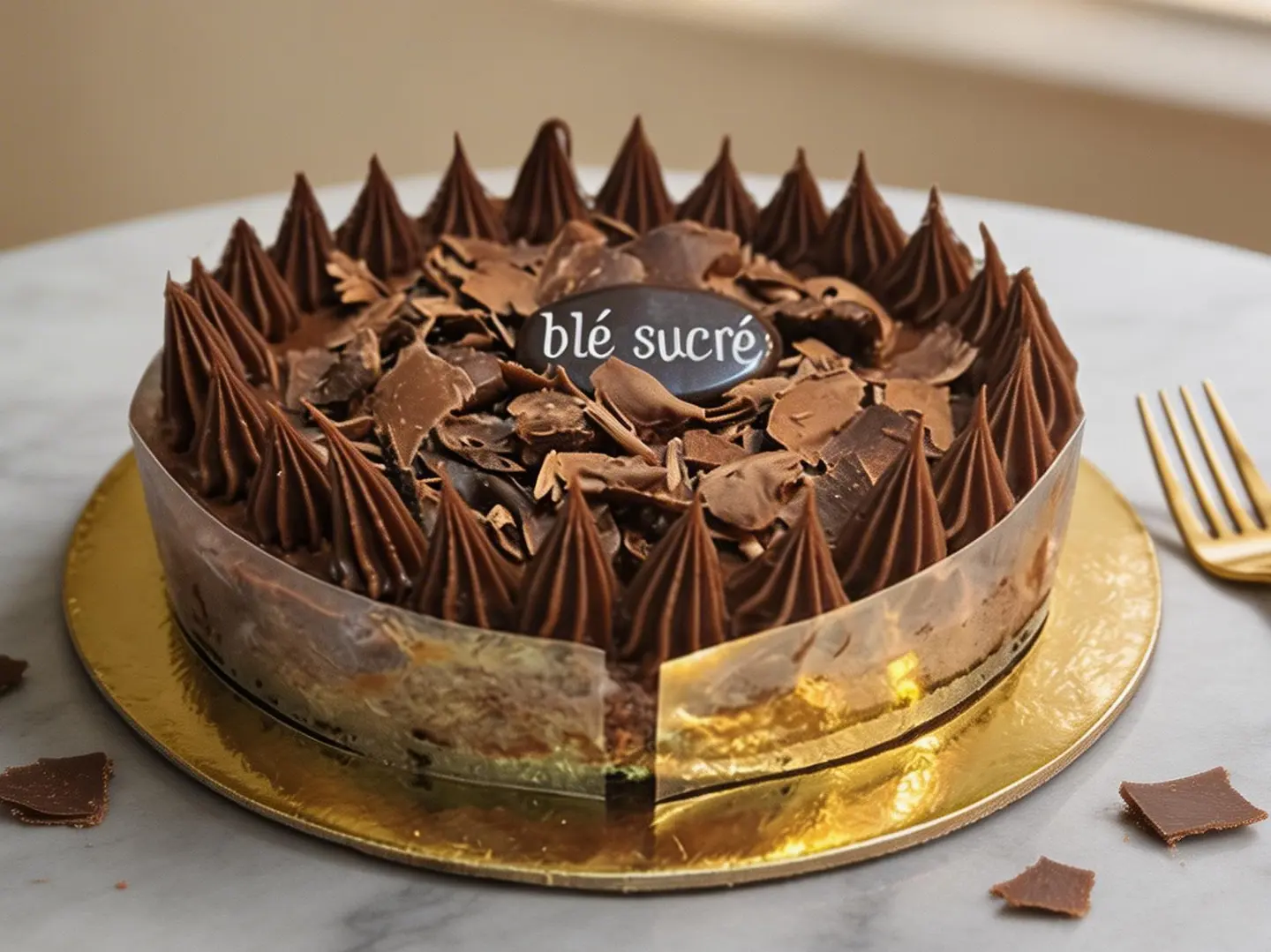 Baked Chocolate Cheese Cake