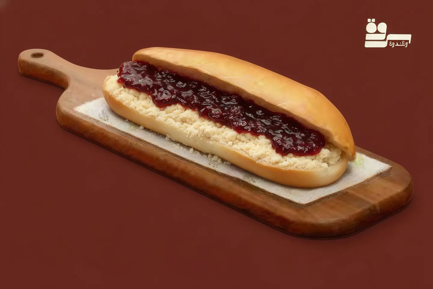 Halva And Jam Sandwich