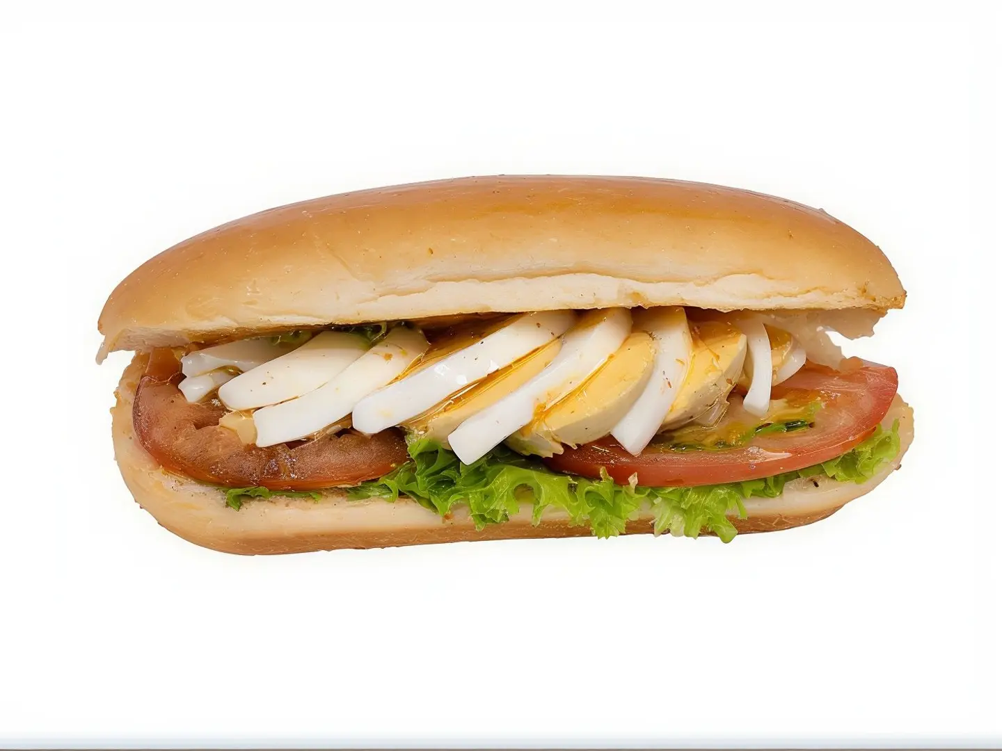 صامولي مع بيض مسلوق