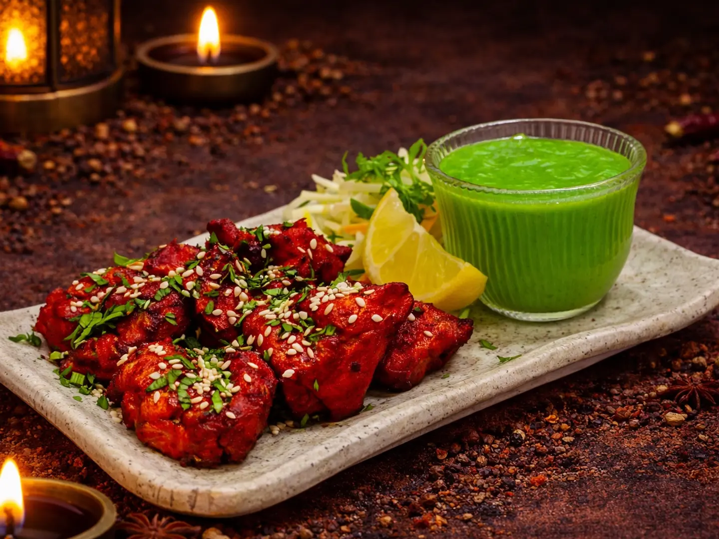 Kandhari Chicken Kebab