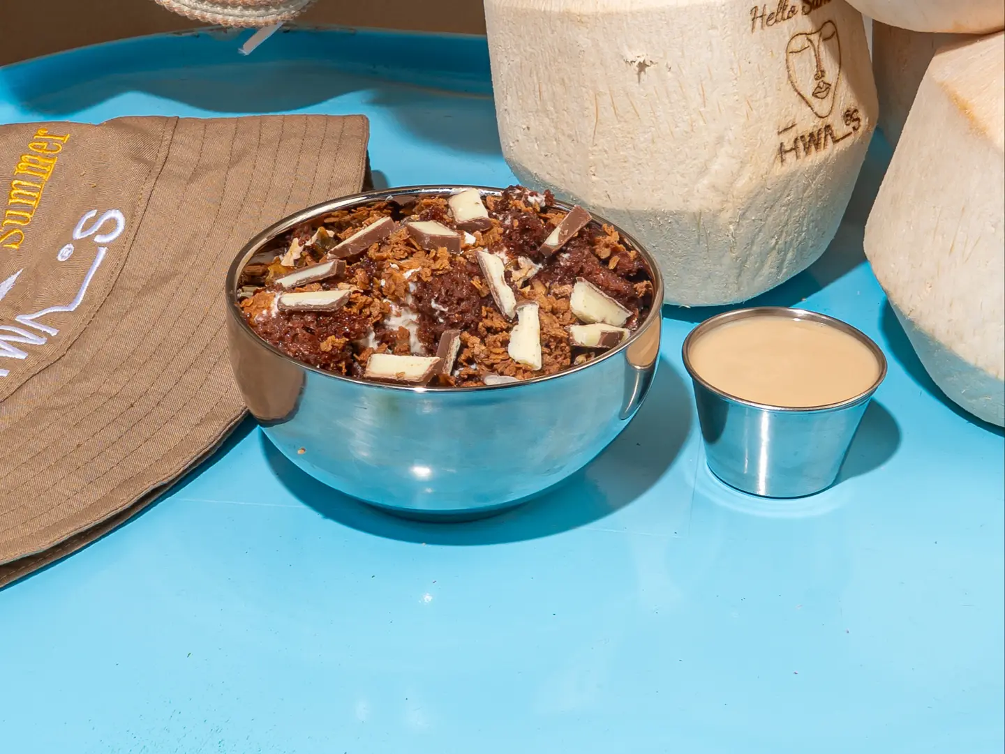 Kinder Crunchy Pudding