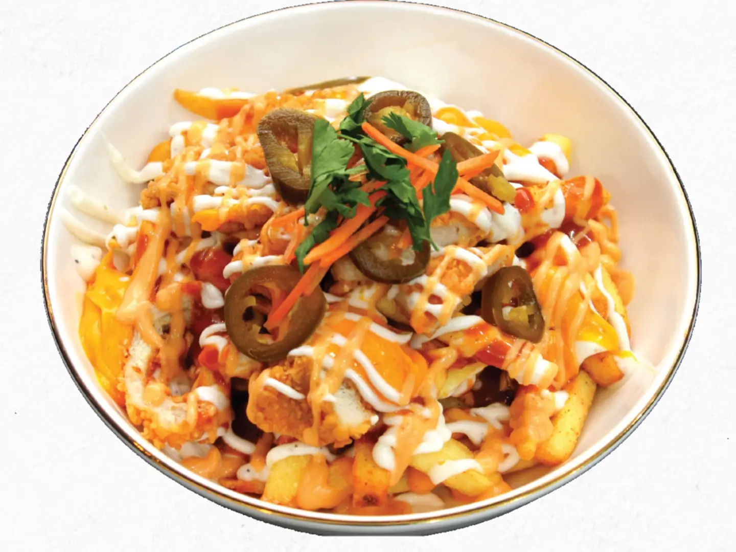 Chicken And Cheese Potatoes