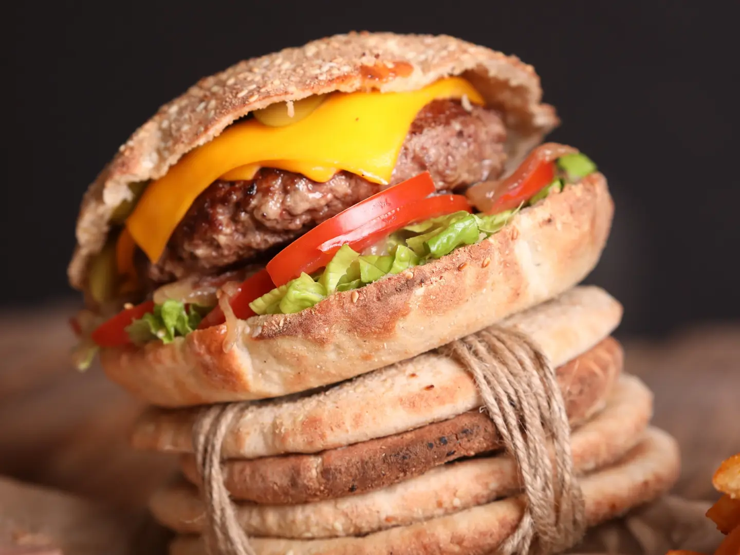 برجر بالجبن