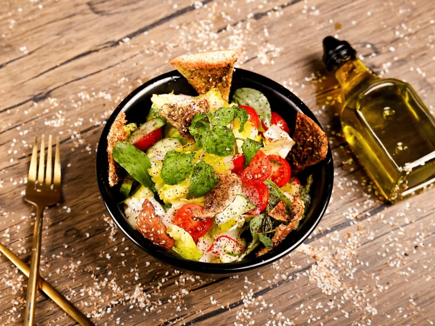 سلطة الفتوش