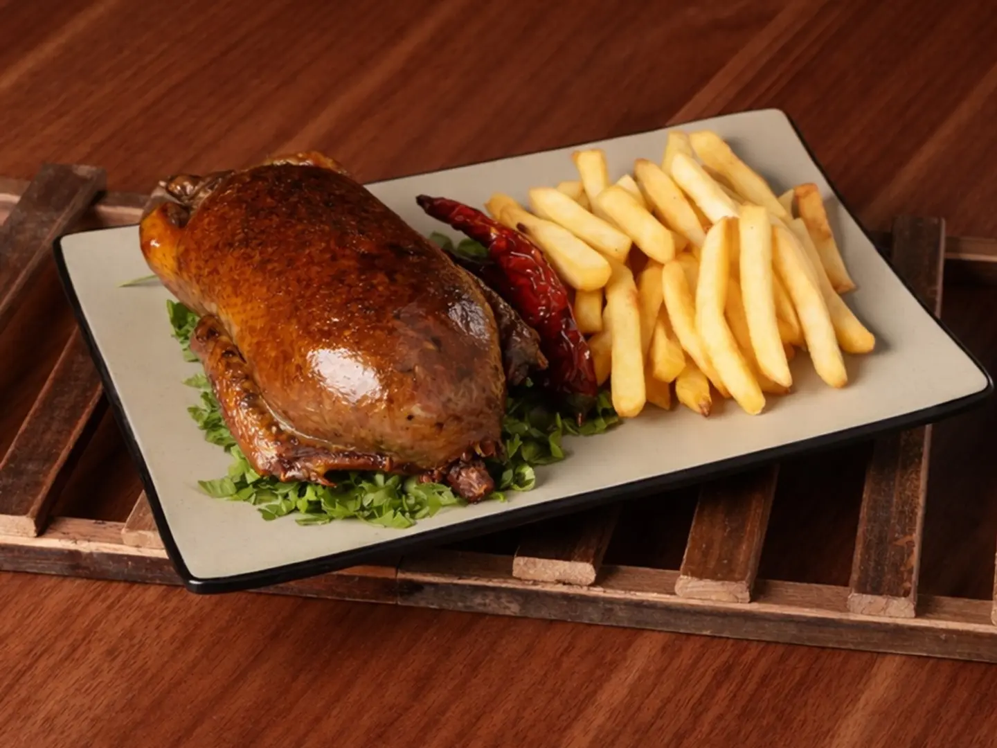 وجبة حمام محمر